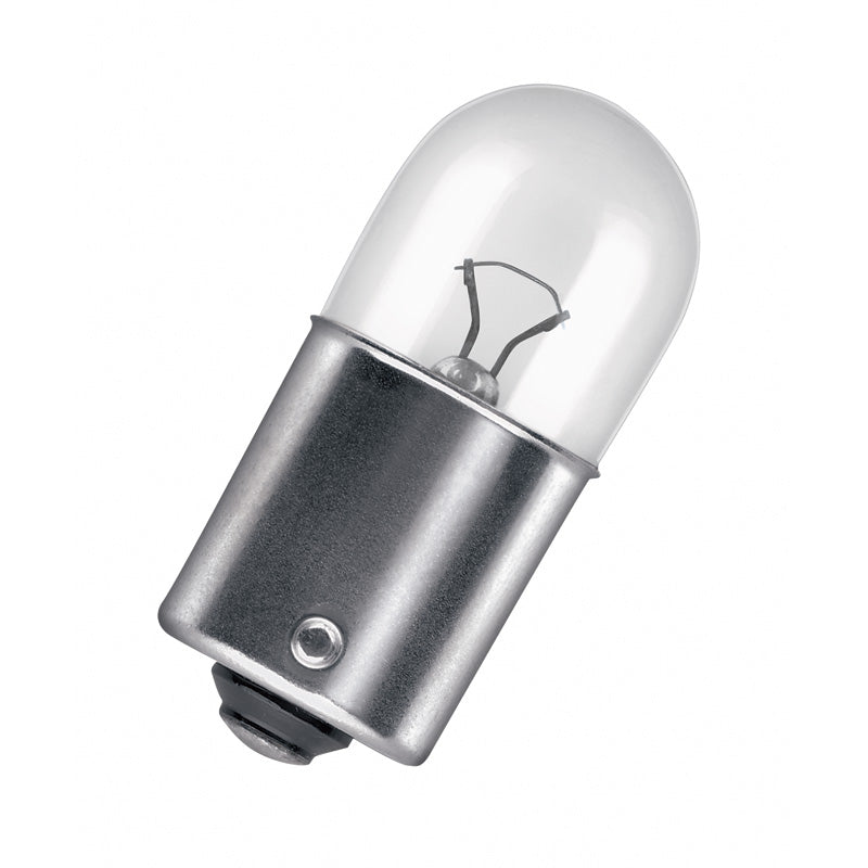 Osram, Original Halogen Birnen - BA15S R5W - 12V/5W - Satz à 2 Stück, Weiss