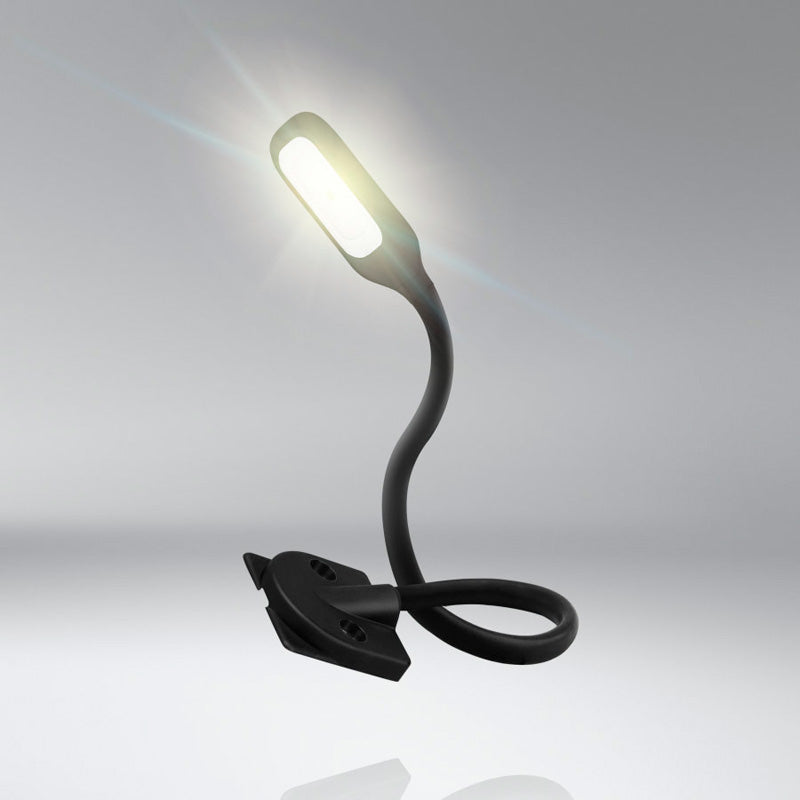 Osram, ONYX COPILOT Flexible LED Leselampe feste Verbindung, Schwarz