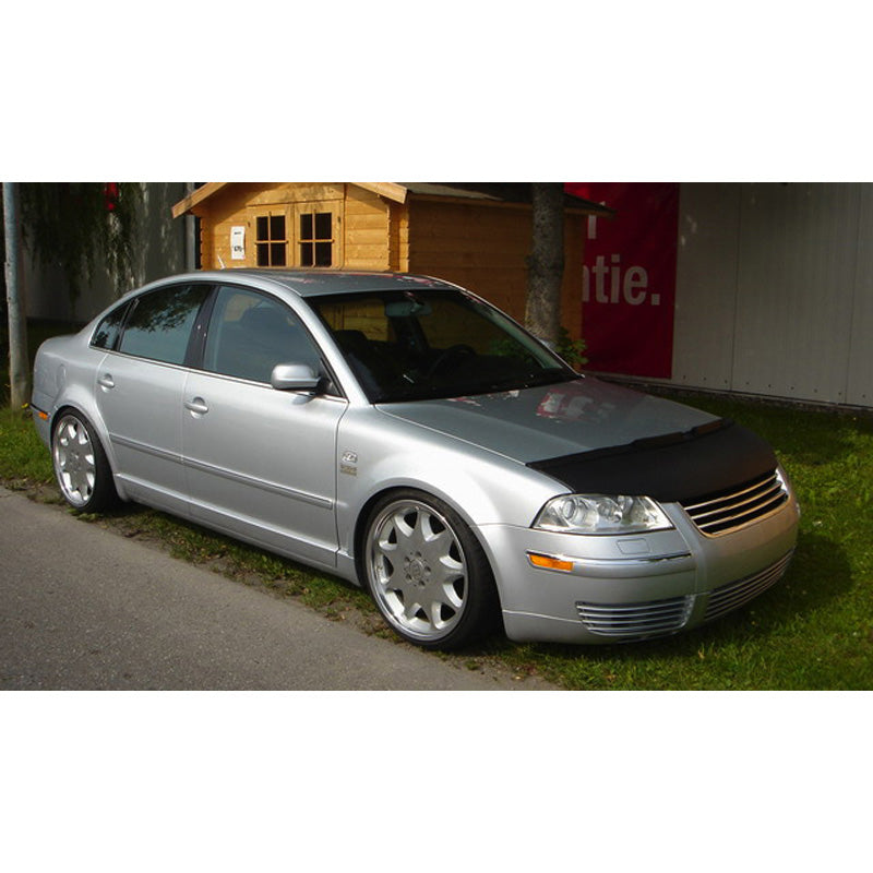 AutoStyle, Motorhauben Steinschlagschutz passend für Volkswagen Passat 3BG 2001-2004 Schwarz, Kunstleder