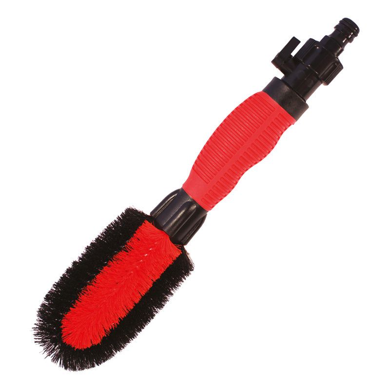 Pingi, PBS-V2 WheelBrush Felgenbürste, Kunststoff, Rot, Schwarz