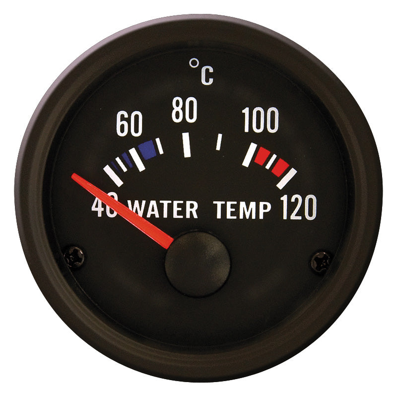 AutoStyle, Klassik Schwarz Performance Instrument Wassertemperatur 40-120C 52mm, Aluminium