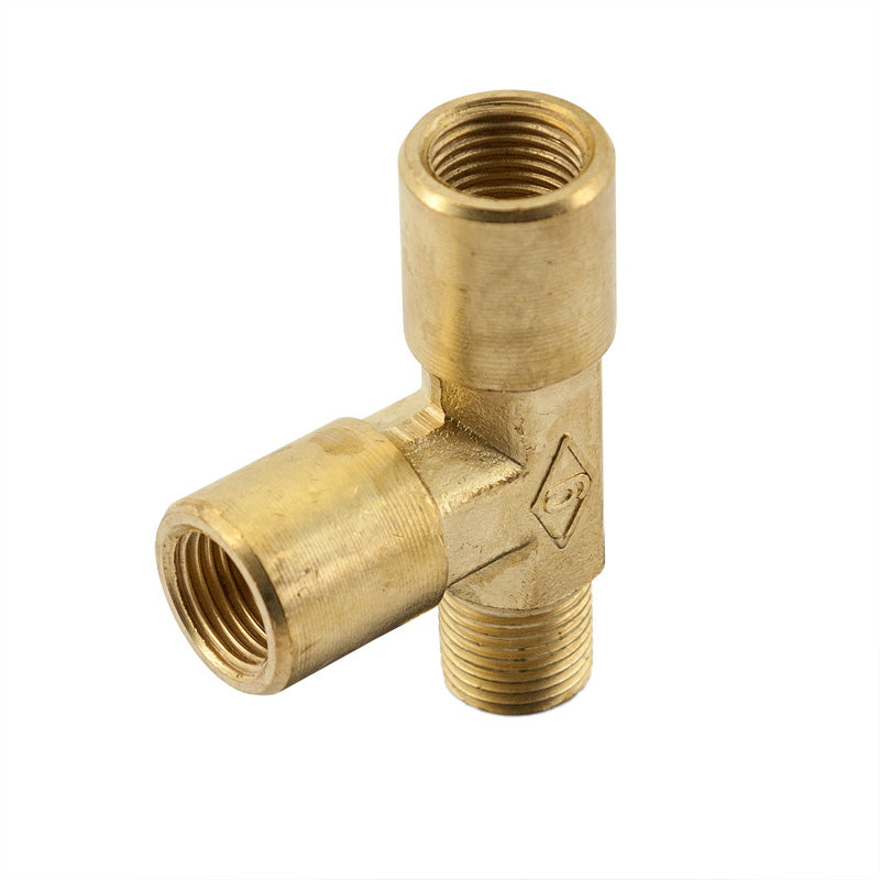 AutoStyle, T-Adapter 1/8-27NPTF, Edelstahl, Gold