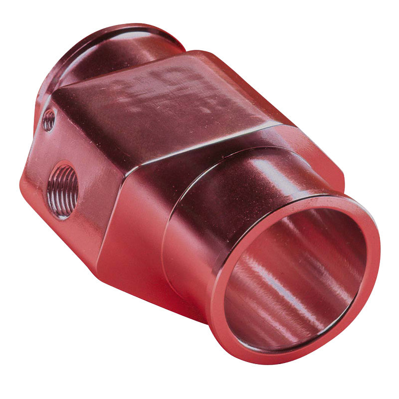 AutoStyle, T-Adapter 34mm für Wassertemperatursensor, Edelstahl, Rot