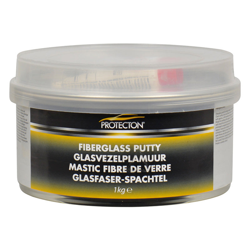 Protecton, Glasfaser-Spachtel 1kg, Schwarz