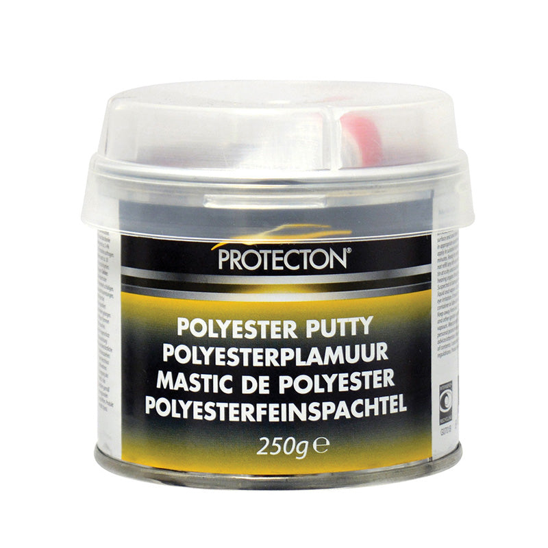 Protecton, Polyesterfeinspachtel 250g, Schwarz