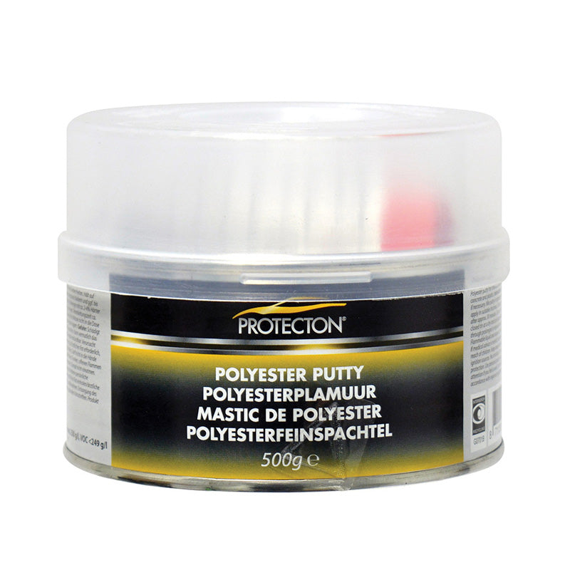 Protecton, Polyesterfeinspachtel 500g, Schwarz