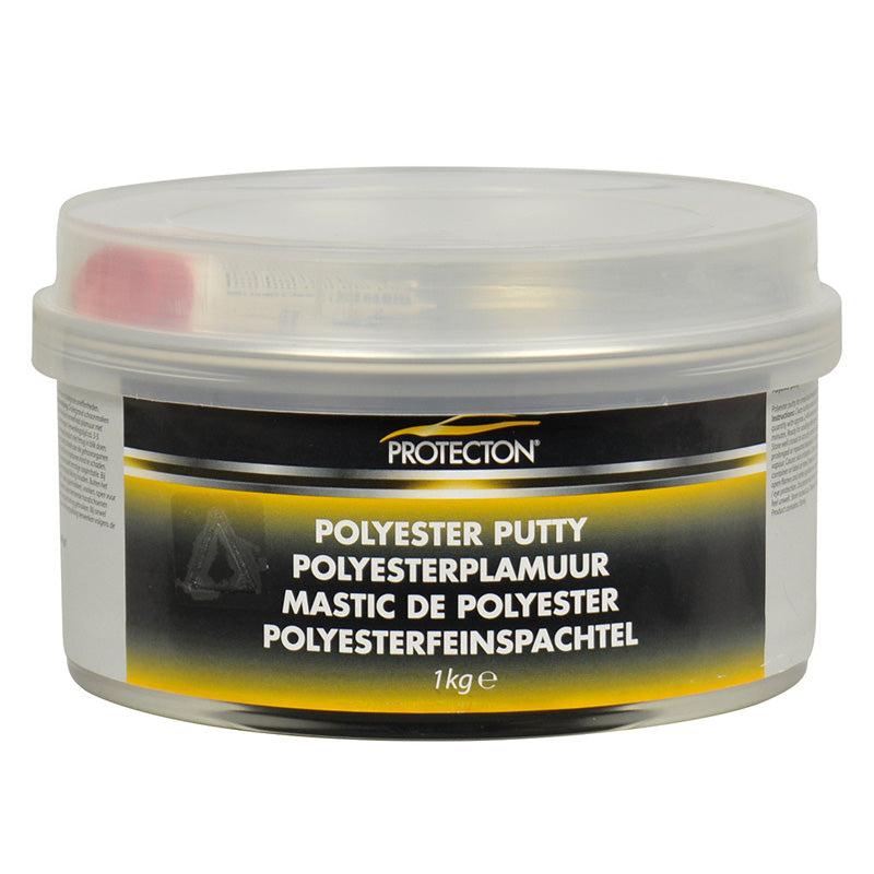 Protecton, Polyesterfeinspachtel 1kg, Weiss