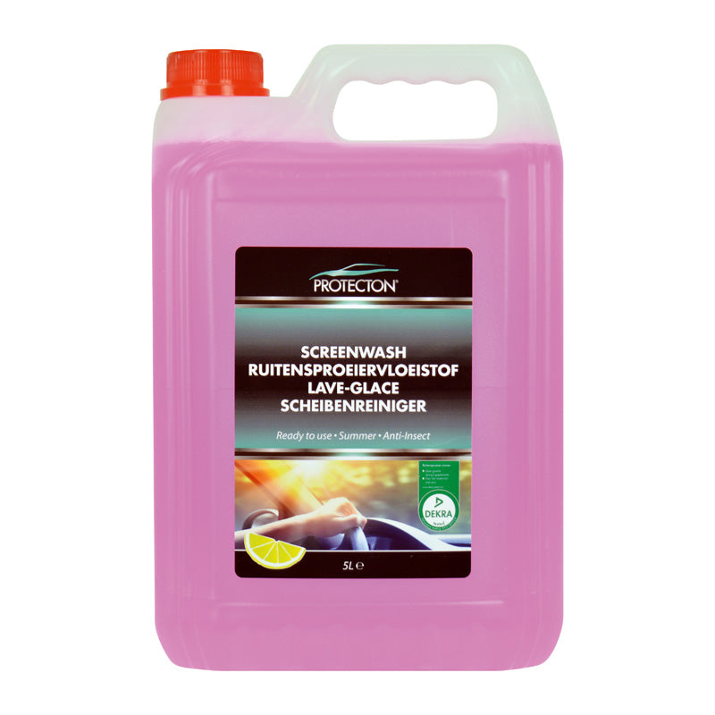 Protecton, Scheibenreiniger 5-Liter, Flüssigkeit, Rosa