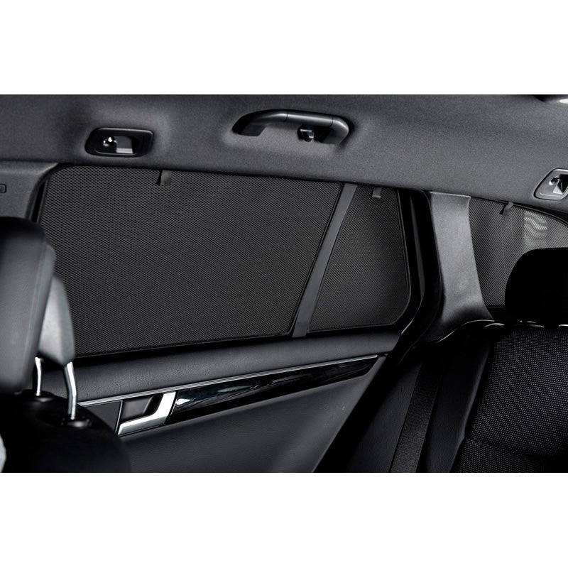 Car Shades, Satz  passend für Audi Q3 (F3B) 2019- (6-teilig), Textil, Schwarz