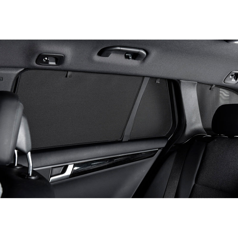 Car Shades, Satz  passend für Mercedes S-Klasse Limousine V222 2013-2020 (langer Radstand) (8-teilig), Textil, Schwarz