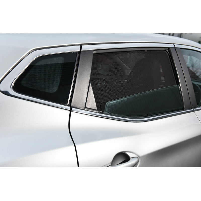 Car Shades, Satz  passend für Nissan Qashqai 5 türer 2014-2017 (6-teilig), Textil, Schwarz