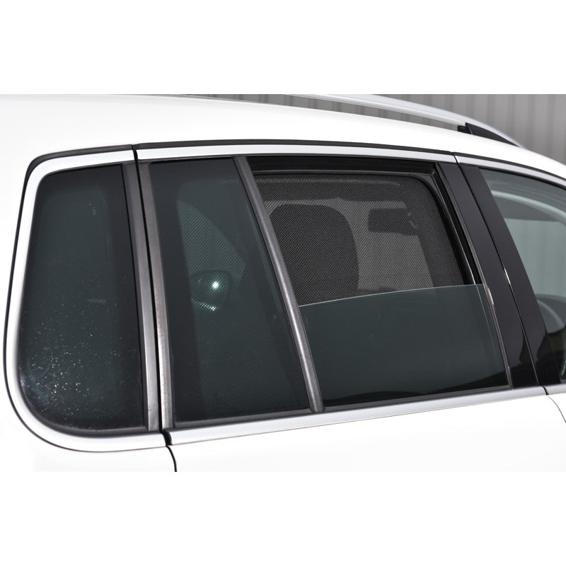 Car Shades, Satz  passend für Volkswagen Tiguan 5 türer 2008-2016 (6-teilig), Textil, Schwarz