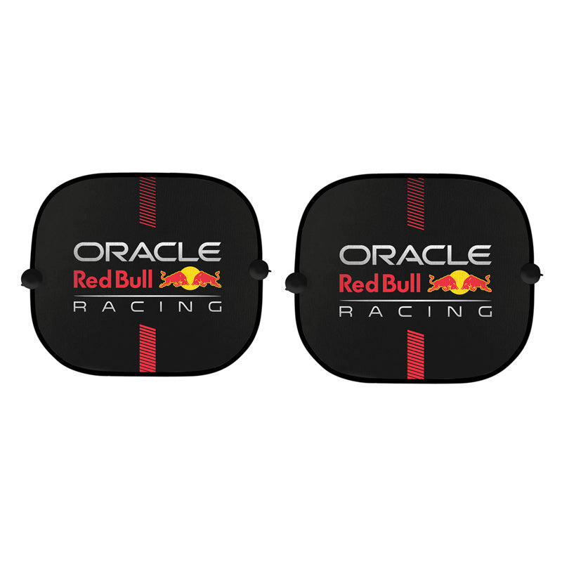 Red Bull Racing, Red Bull Oracle Universelle Sonnenschutz-Kit - 2 Stück - Schwarz/Rot, Rot, Schwarz