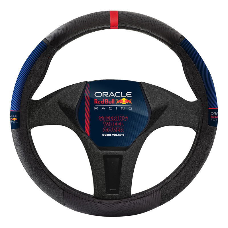 Red Bull Racing, Red Bull Oracle Universelle Lenkradhülle - Typ 02 - Schwarz/Rot/Blau, Blau, Rot, Schwarz