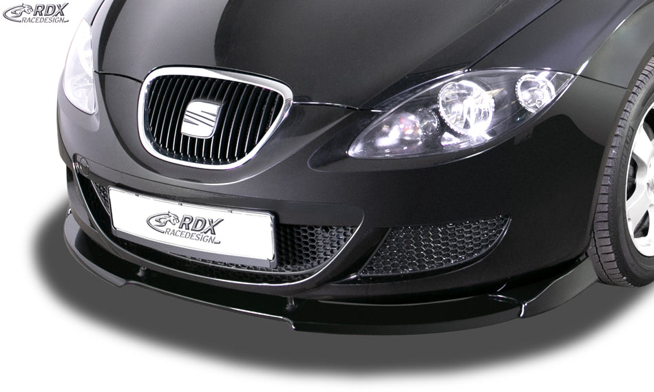 RDX Racedesign, Frontspoiler Vario-X passend für Seat Leon 1P 2005-2009 exkl. FR/Cupra (PU), PU-Rim, Unlackiert