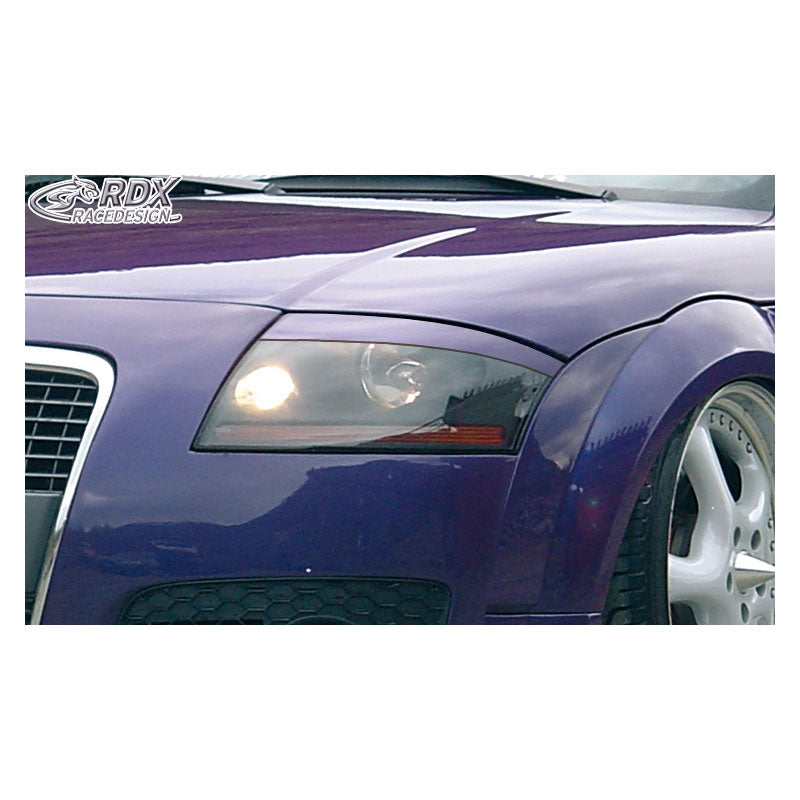 RDX Racedesign, Scheinwerferblenden passend für Audi TT 8N 1999-2005 (ABS), Unlackiert