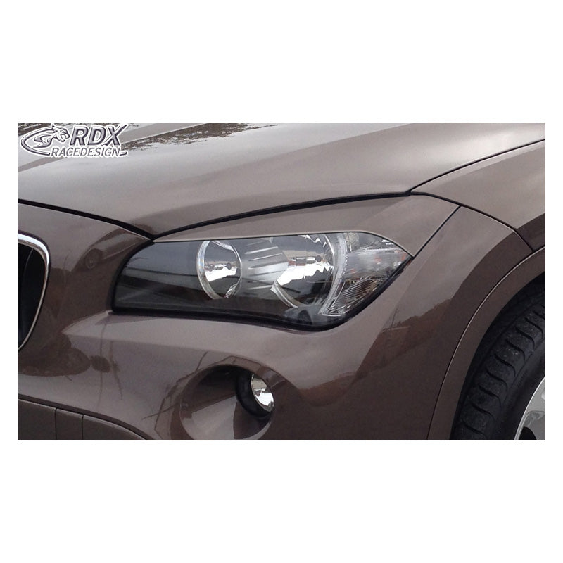 RDX Racedesign, Scheinwerferblenden passend für BMW X1 E84 2009-2012 (ABS), Unlackiert