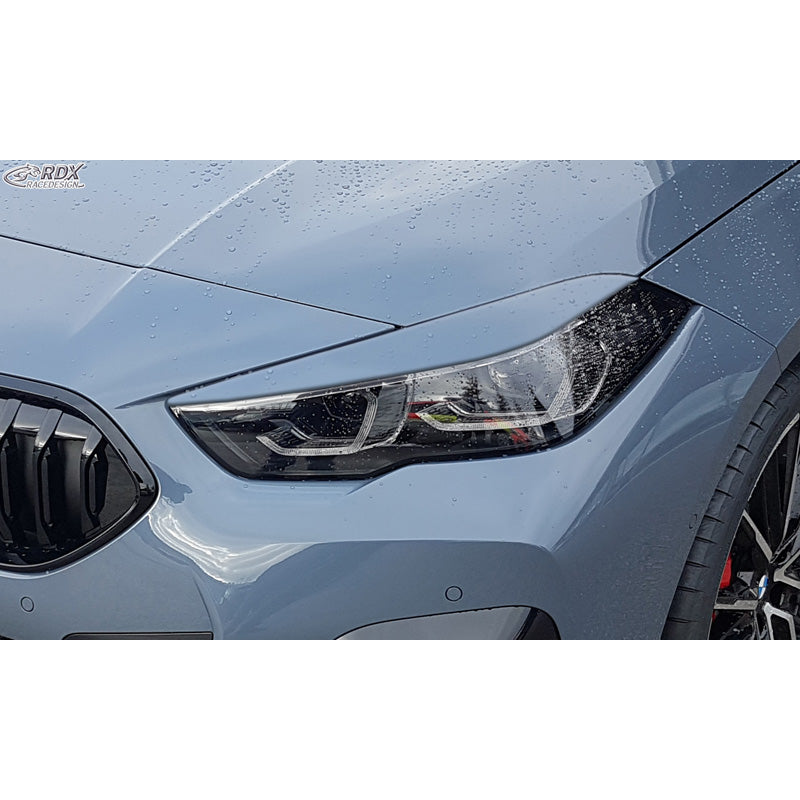 RDX Racedesign, Scheinwerferblenden passend für BMW 2er Gran Coupe (F44) 2019- (ABS), Unlackiert