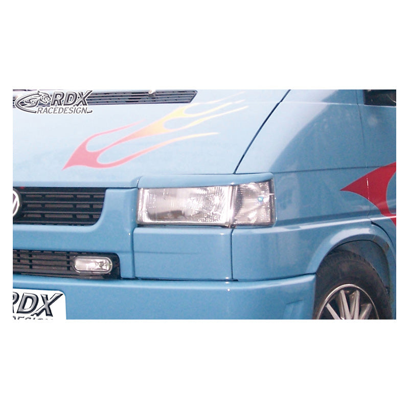 RDX Racedesign, Scheinwerferblenden passend für Volkswagen T4 1991- (Rechte Scheinwerfer) (ABS), Unlackiert