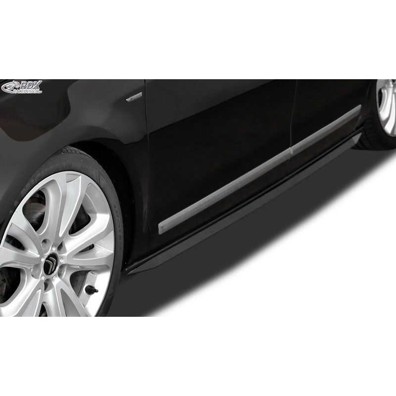 RDX Racedesign, Seitenschweller Slim passend für Citroën C5 (RD/TD) 2008- (ABS Schwarz glänzend)