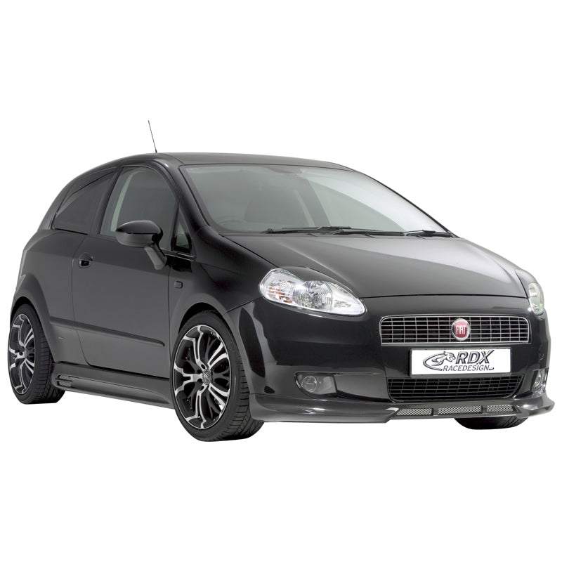 RDX Racedesign, Seitenschweller passend für Fiat Grande Punto 2005- GT-Race (ABS), Unlackiert