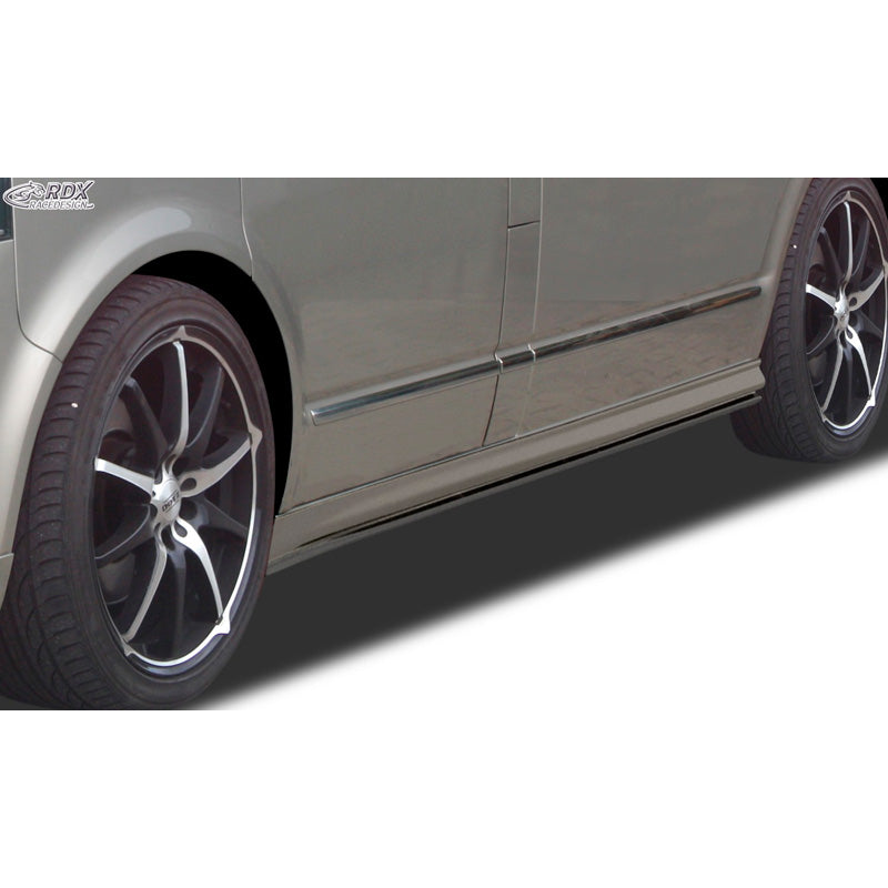 RDX Racedesign, Seitenschweller passend für Volkswagen Transporter T5 2003-2015 (Kurzer Radstand) Edition (ABS), Unlackiert