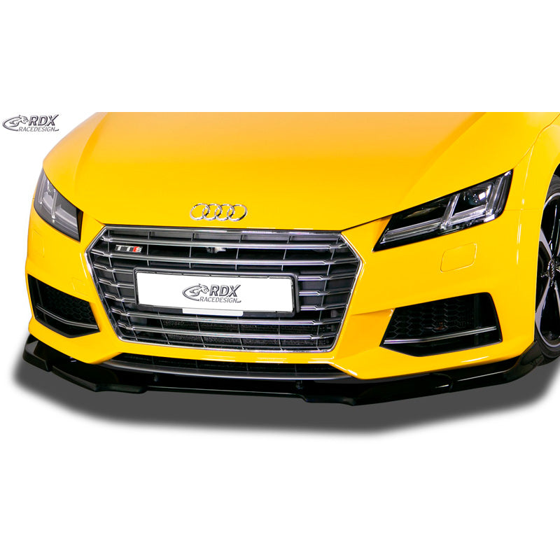 RDX Racedesign, Frontspoiler Vario-X passend für Audi TTS (FV) 2014-2018 (PU), PU-Rim, Unlackiert