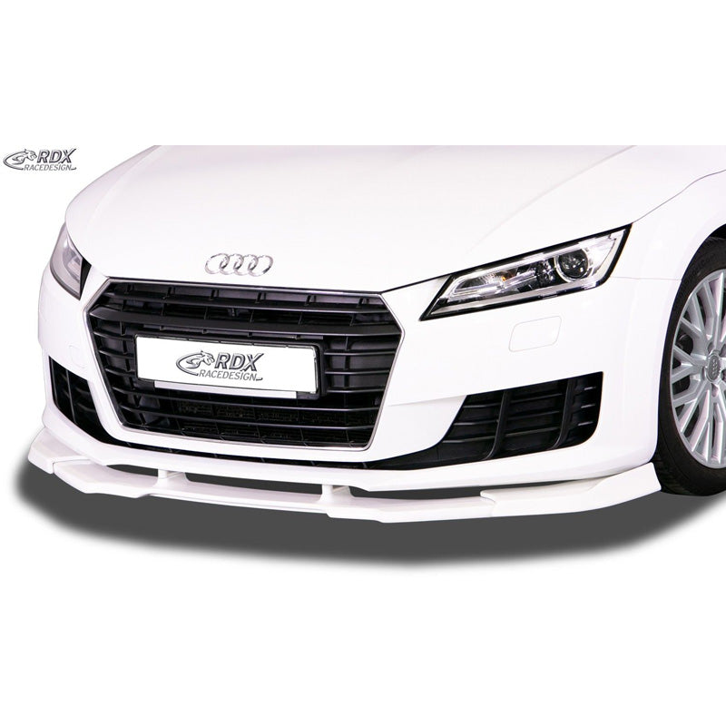 RDX Racedesign, Frontspoiler Vario-X passend für Audi TT (FV3) 2014-2018 (PU), PU-Rim, Unlackiert