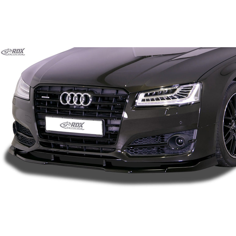 RDX Racedesign, Frontspoiler Vario-X passend für Audi A8 (4H) inkl. S-Line & S8 FL 2013- (PU), PU-Rim, Unlackiert