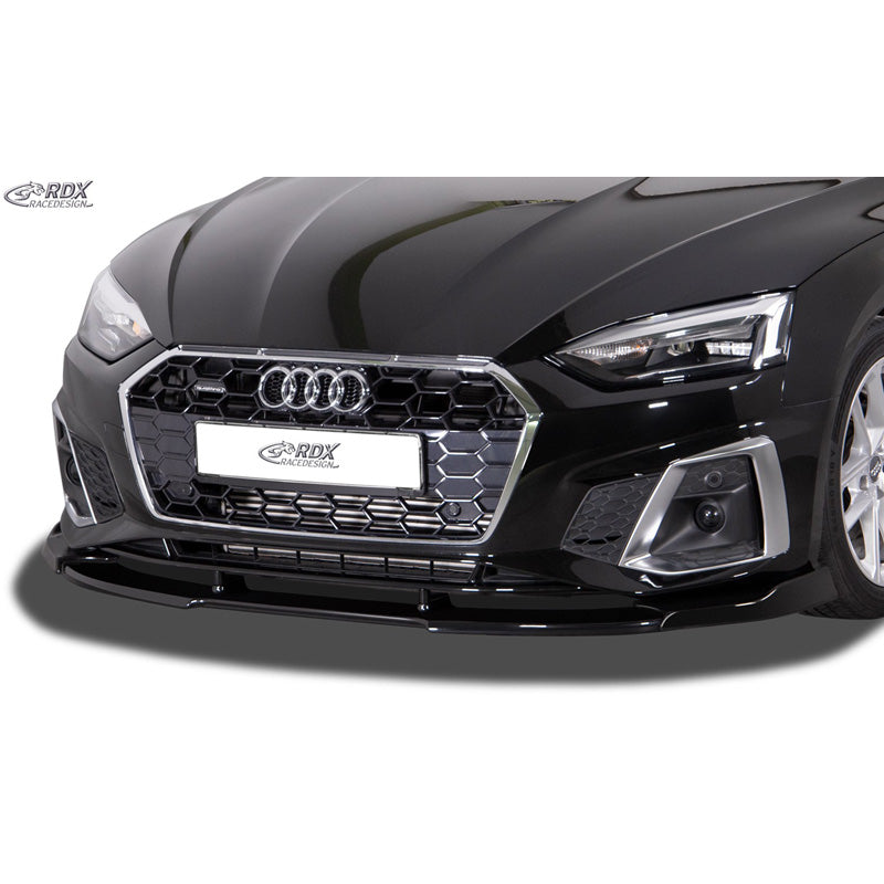 RDX Racedesign, Frontspoiler Vario-X passend für Audi A5 S-Line & S5 Coupé/Cabrio/Sportback Facelift 2020- (PU), PU-Rim, Unlackiert