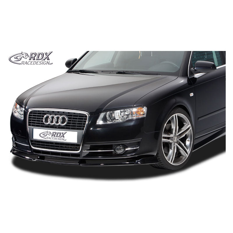 RDX Racedesign, Frontspoiler Vario-X passend für Audi A4 8E/B7 2005-2008 (PU), PU-Rim, Unlackiert