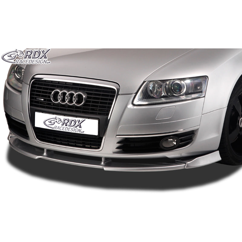 RDX Racedesign, Frontspoiler Vario-X passend für Audi A6 4F 2005-2008 (PU), PU-Rim, Unlackiert