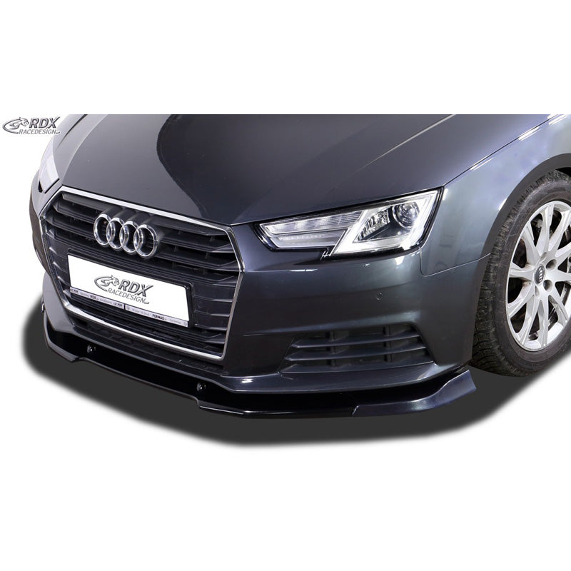 RDX Racedesign, Frontspoiler Vario-X passend für Audi A4 8W B9 2015-2019 (PU), PU-Rim, Unlackiert