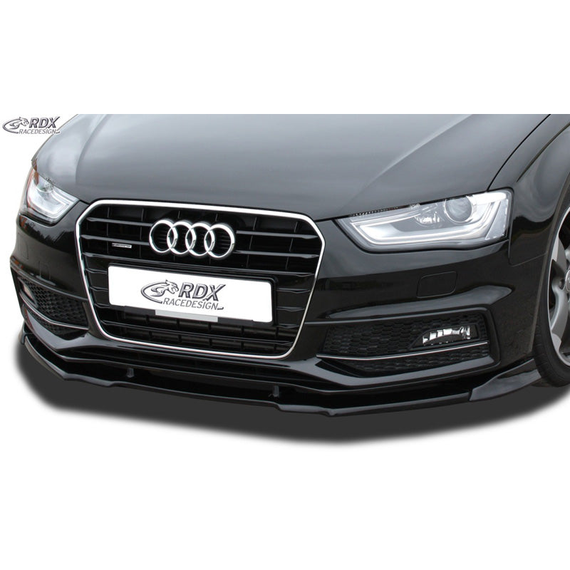 RDX Racedesign, Frontspoiler Vario-X passend für Audi A4 B8 S4/S-Line Facelift 2012-2015 (PU), PU-Rim, Unlackiert