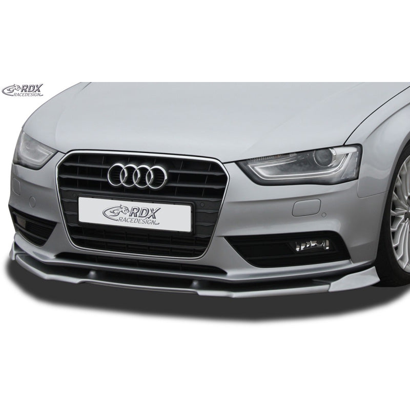 RDX Racedesign, Frontspoiler Vario-X passend für Audi A4 B8 Facelift 2012-2015 (PU), PU-Rim, Unlackiert