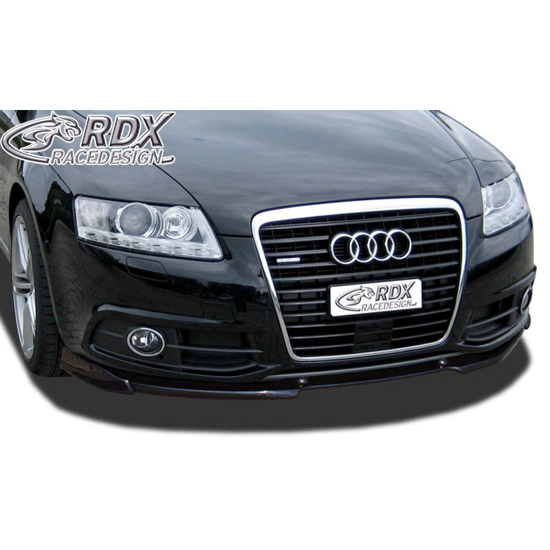 RDX Racedesign, Frontspoiler Vario-X passend für Audi A6 4F S-Line 2008-2011 (PU), PU-Rim, Unlackiert