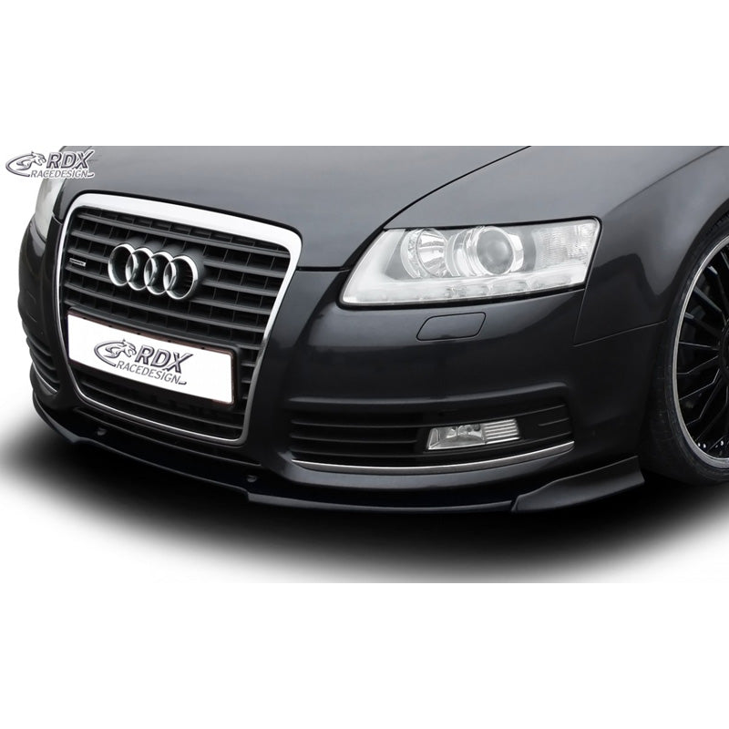 RDX Racedesign, Frontspoiler Vario-X passend für Audi A6 4F 2008-2011 (PU), PU-Rim, Unlackiert