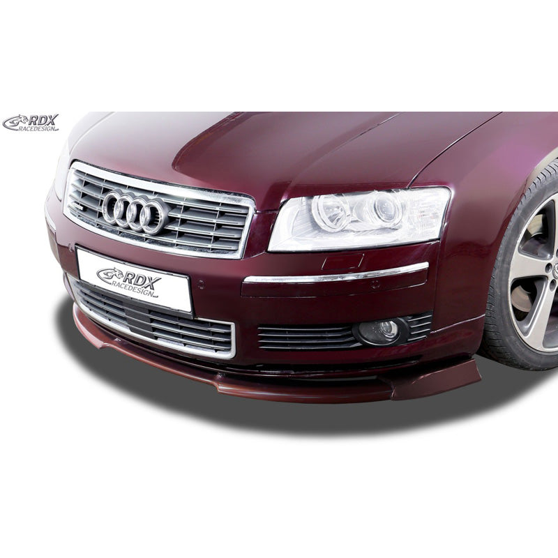 RDX Racedesign, Frontspoiler Vario-X passend für Audi A8 D3/4E -2005 (PU), PU-Rim, Unlackiert