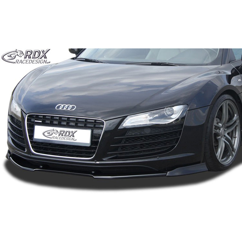 RDX Racedesign, Frontspoiler Vario-X passend für Audi R8/R8 Spyder (PU), PU-Rim, Unlackiert