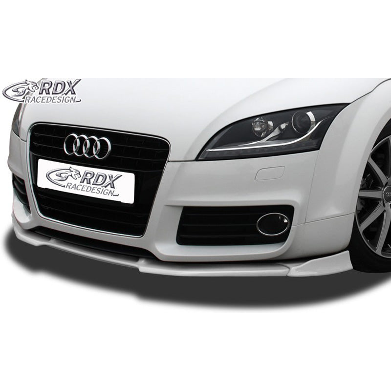 RDX Racedesign, Frontspoiler Vario-X passend für Audi TT 8J S-Line 2006-2010 (PU), PU-Rim, Unlackiert