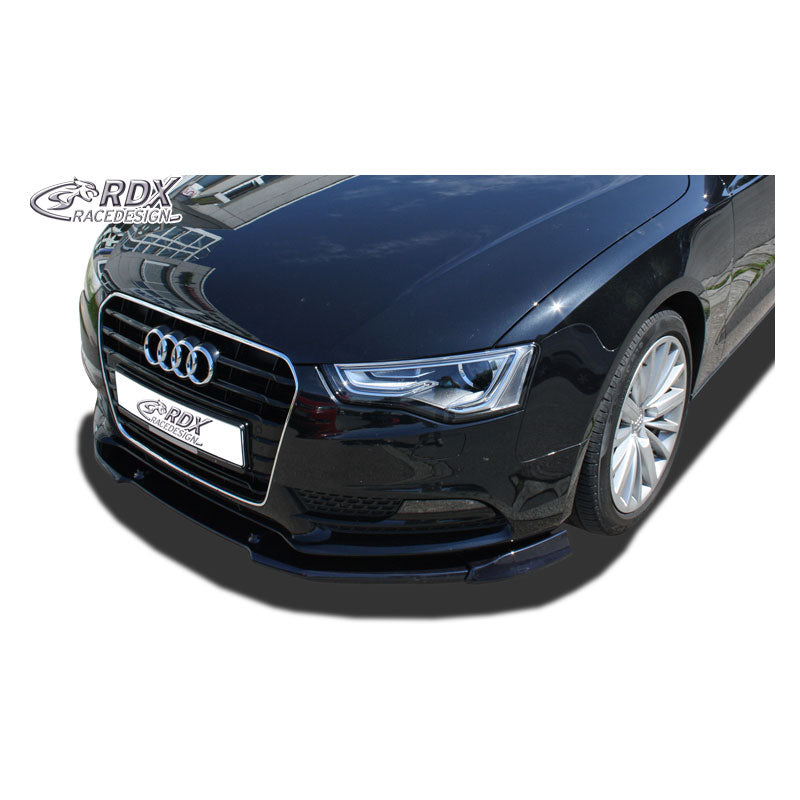 RDX Racedesign, Frontspoiler Vario-X passend für Audi A5 2011- (PU), PU-Rim, Unlackiert