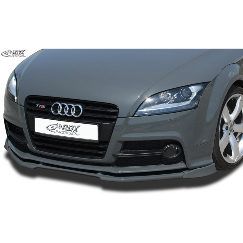 RDX Racedesign, Frontspoiler Vario-X passend für Audi TTS 8J (PU), PU-Rim, Unlackiert