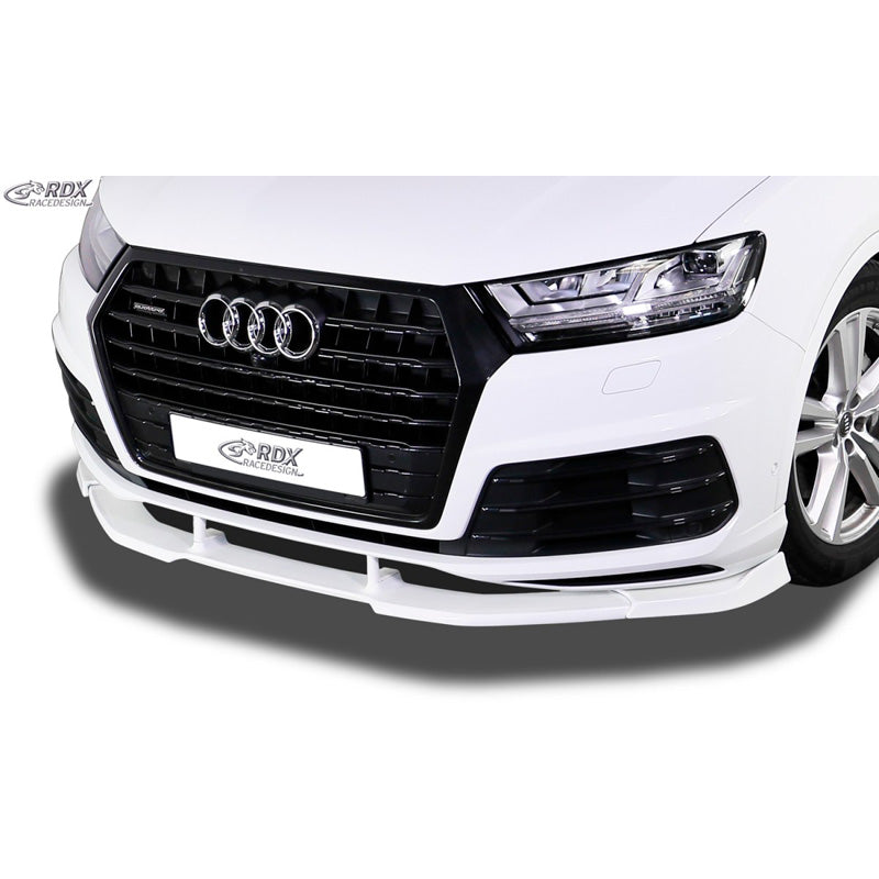 RDX Racedesign, Frontspoiler Vario-X passend für Audi Q7 S-Line 15- (PU), PU-Rim, Unlackiert