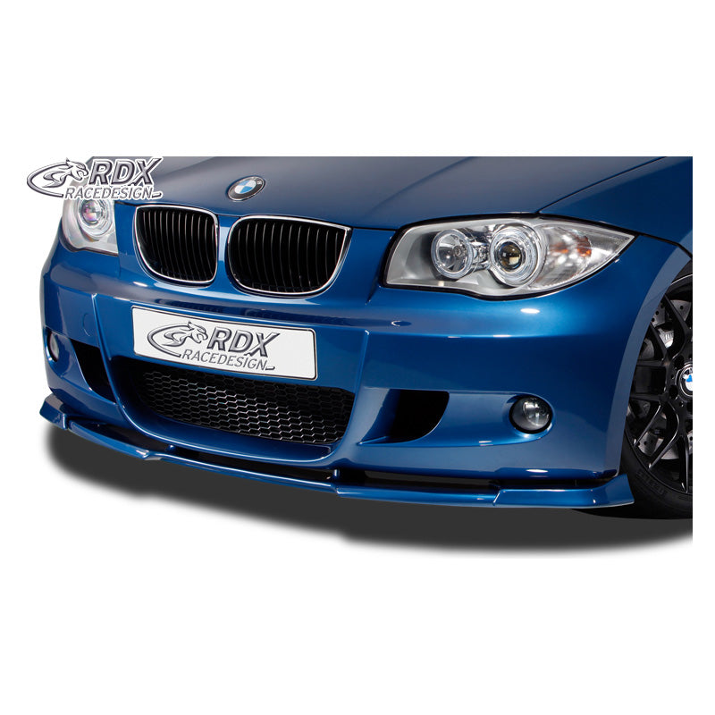 RDX Racedesign, Frontspoiler Vario-X passend für BMW 1er E81/E87 3/5 türer M-Paket (PU), PU-Rim, Unlackiert