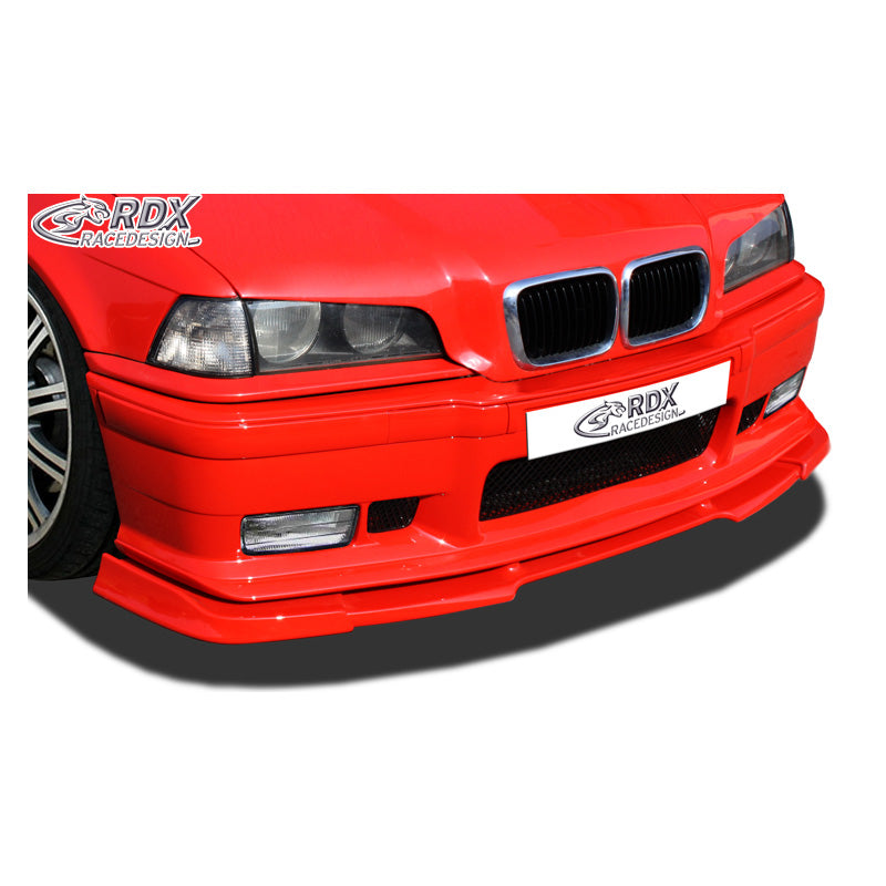 RDX Racedesign, Frontspoiler Vario-X passend für BMW 3er E36 M3-Stoßstange (PU), PU-Rim, Unlackiert