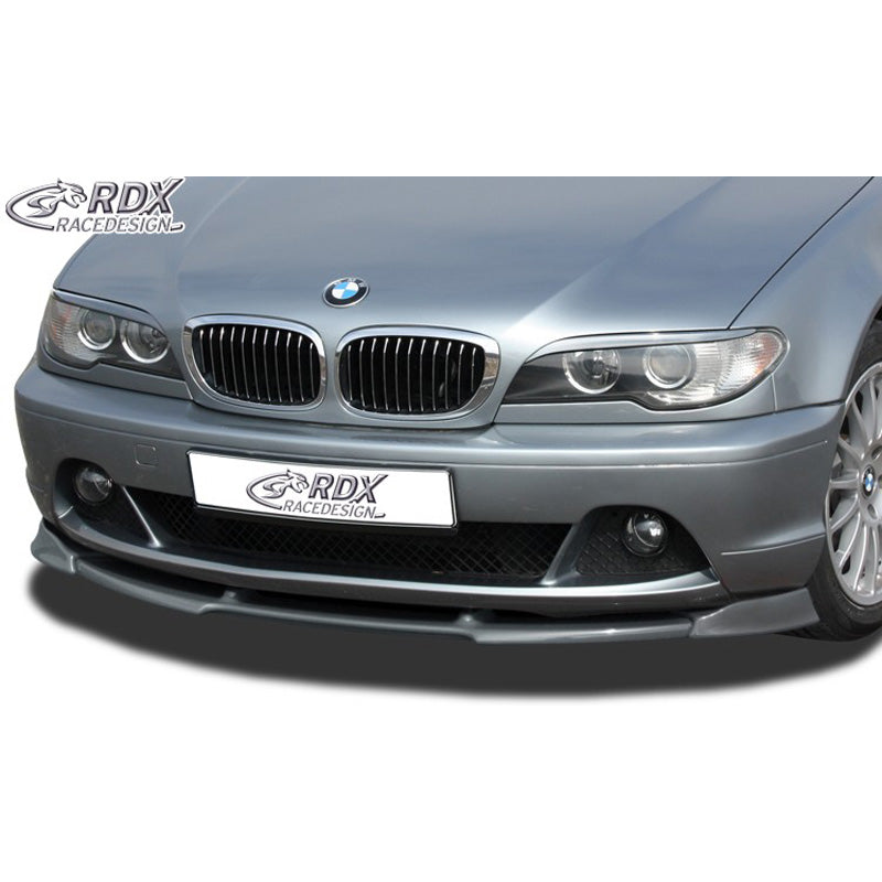 RDX Racedesign, Frontspoiler Vario-X passend für BMW 3er E46 Coupe/Cabrio 2003- (PU), PU-Rim, Unlackiert