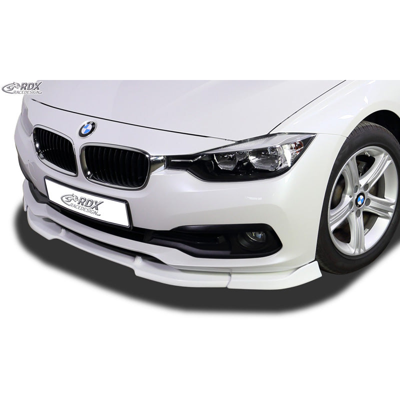 RDX Racedesign, Frontspoiler Vario-X passend für BMW 3er F30 Facelift 2015- (PU), PU-Rim, Unlackiert