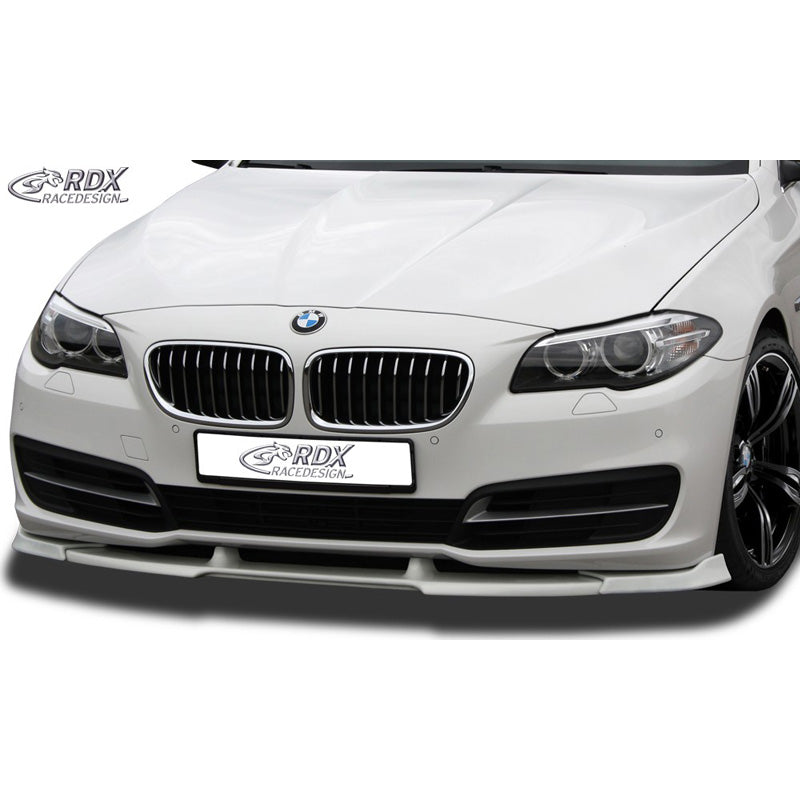 RDX Racedesign, Frontspoiler Vario-X passend für BMW 5er F10/F11 Facelift 2013-2016 (PU), PU-Rim, Unlackiert