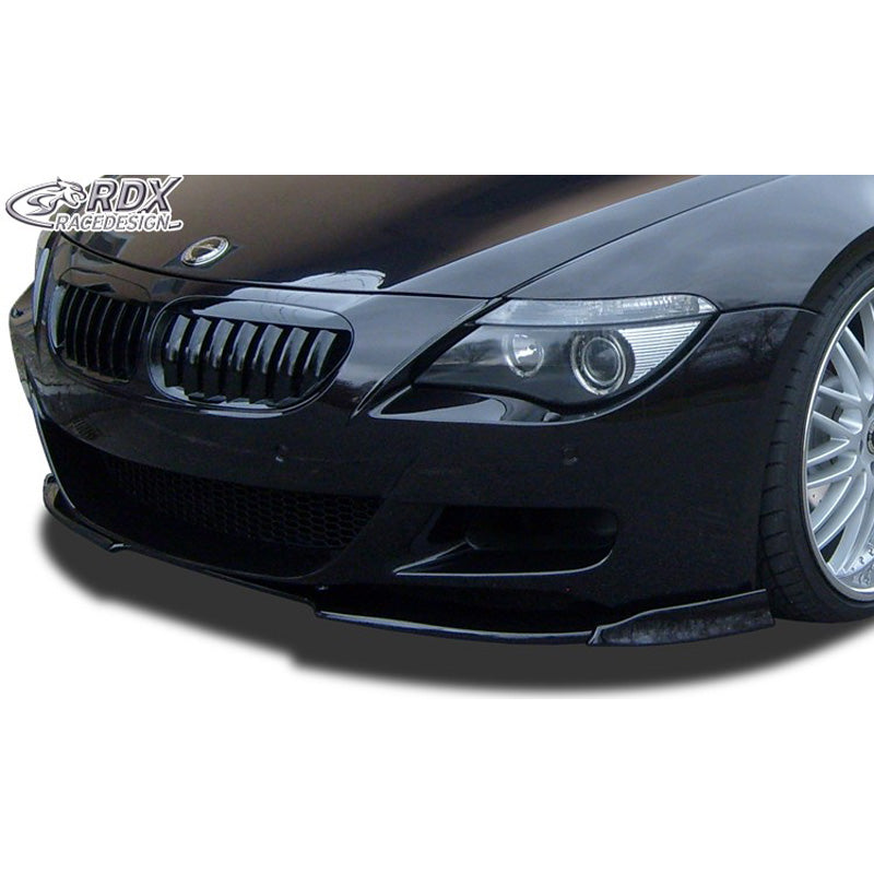 RDX Racedesign, Frontspoiler Vario-X passend für BMW 6er E63 M6 (PU), PU-Rim, Unlackiert