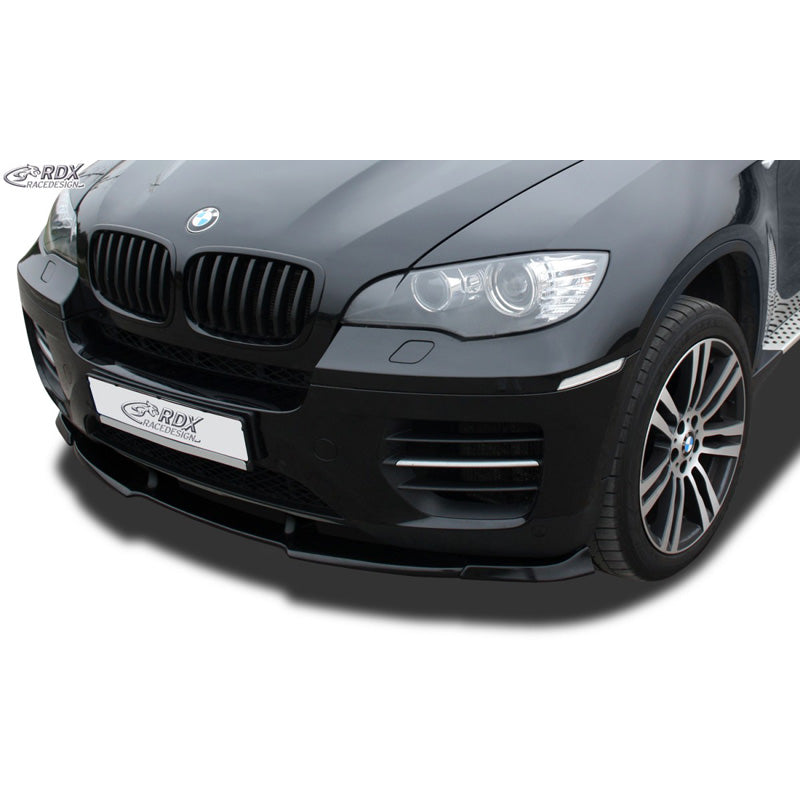 RDX Racedesign, Frontspoiler Vario-X passend für BMW X6 E71 2008- inkl. M50 (PU), PU-Rim, Unlackiert